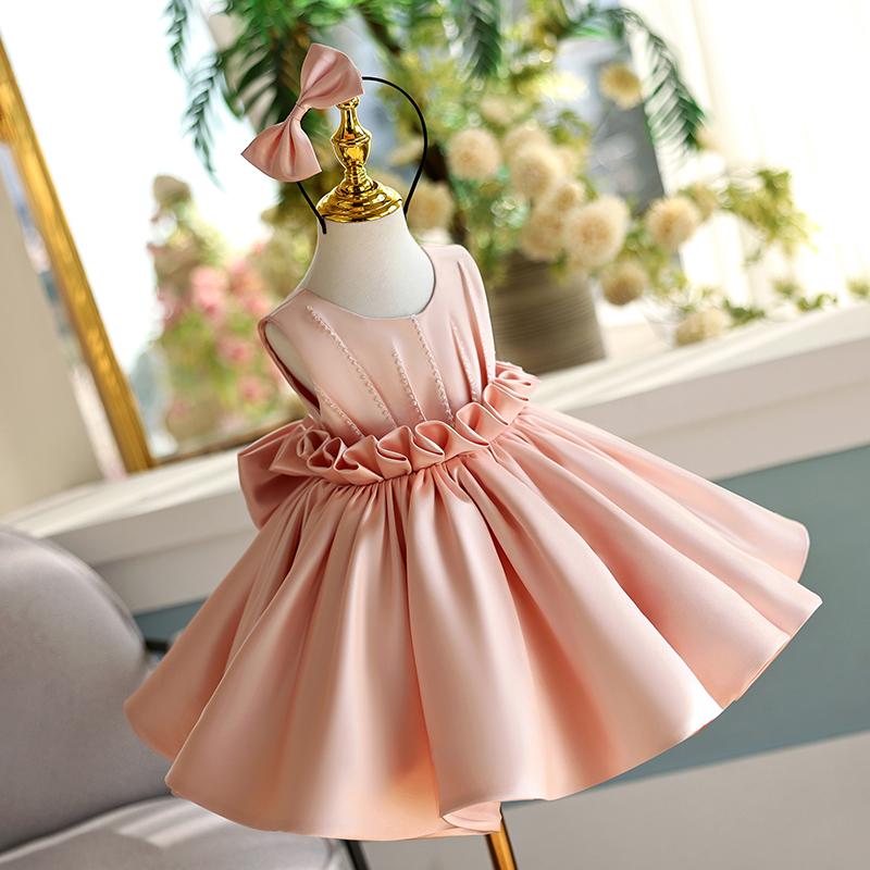 Girls Cute Formal Dresses Flower Girl Dresses, Pink / 9-10 Years (150cm) Girls Cute Formal Dresses Flower Girl Dresses, Pink / 9-10 Years (150cm)