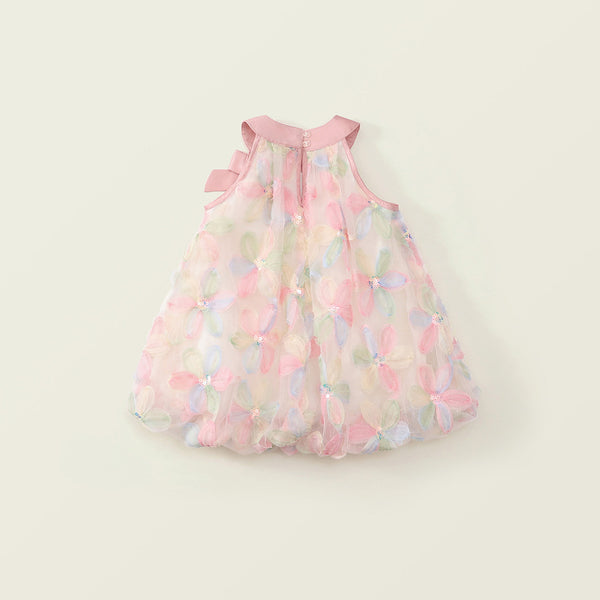 Girls Birthday Fluffy Dress Baby Girl Sleeveless Tank Dress
