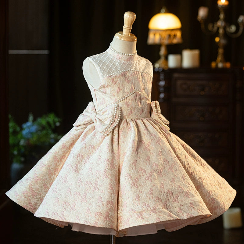 Girls Birthday Princess Dress Children Sleeveless Party Dress