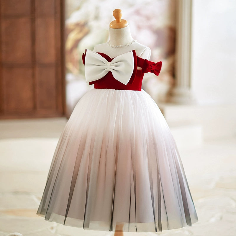 Girls' Prom Dresses Children's Birthday Princess Dresses Flower Girl Dresses