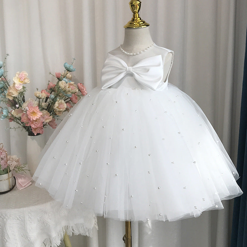 1st Birthday Dress Baby Girl White And Gold Dress Girls Lace Applique Tiered Tutu Dress For 1st Birthday Dress Baby Girl White And Gold Dress Girls Lace Applique Tiered Tutu Dress For