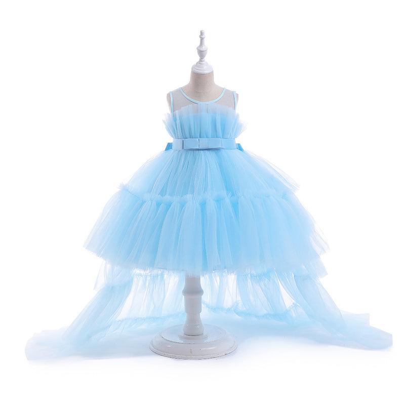 Cute Baby Girl Puffy Beauty Pageant Dress Toddler Birthday Princess Dress
