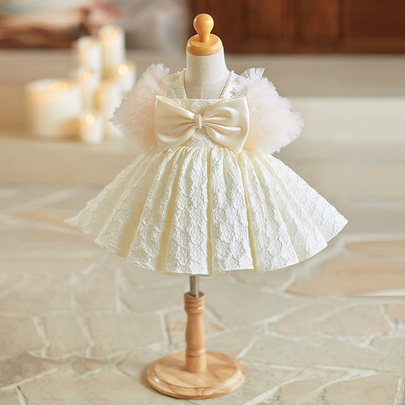 Girls' Birthday Dress Flower Girl Wedding Dress Girl's Puffy Princess Dress