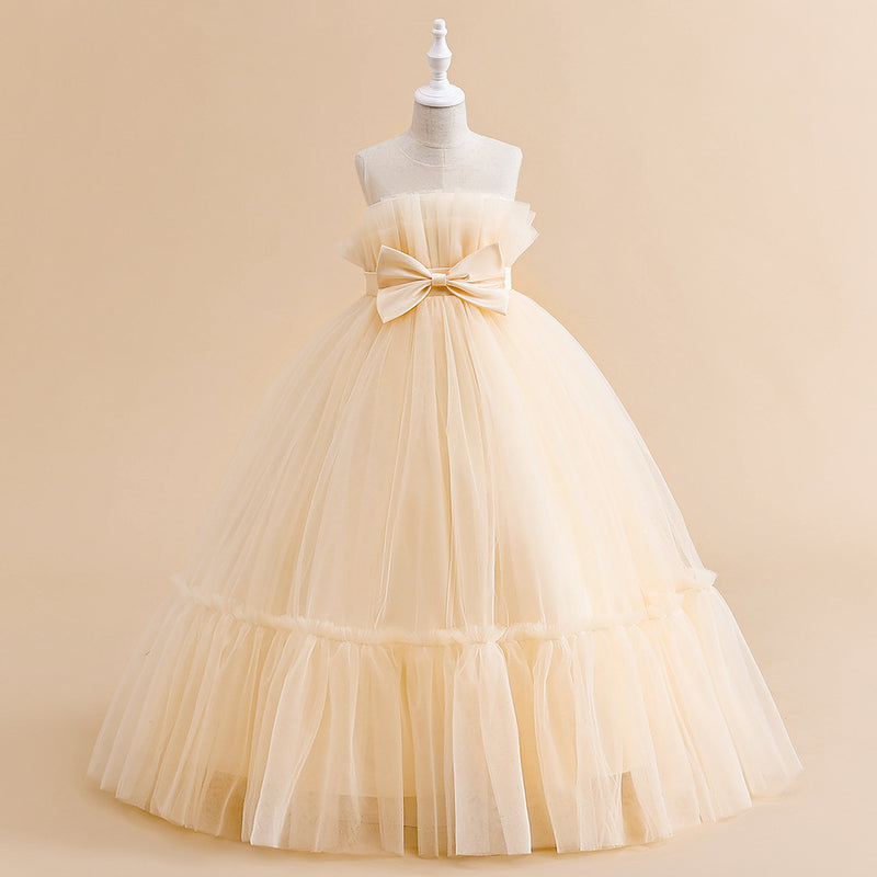 Children's Ball Princess Dress Girl Birthday Dress Flower Girl Wedding Dress