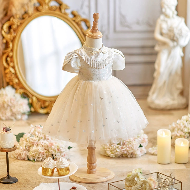 Baby Girl Birthday Princess Dress Flower Girl Fluffy Dress