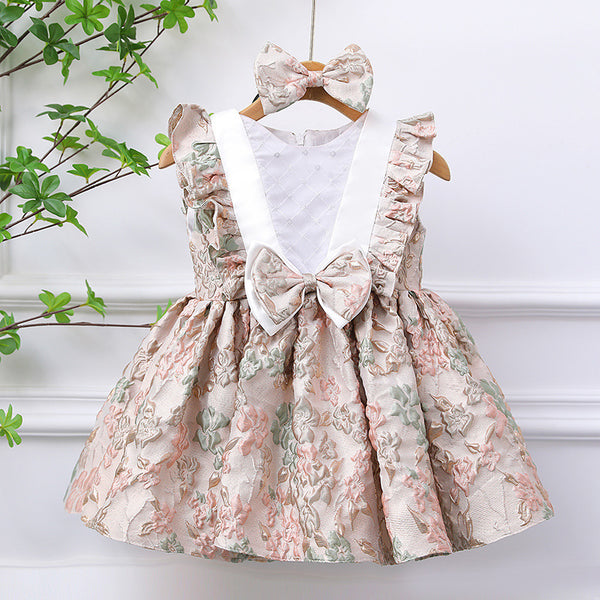 Cute Baby Girl Birthday Princess Dress Flower Girl Wedding Dress