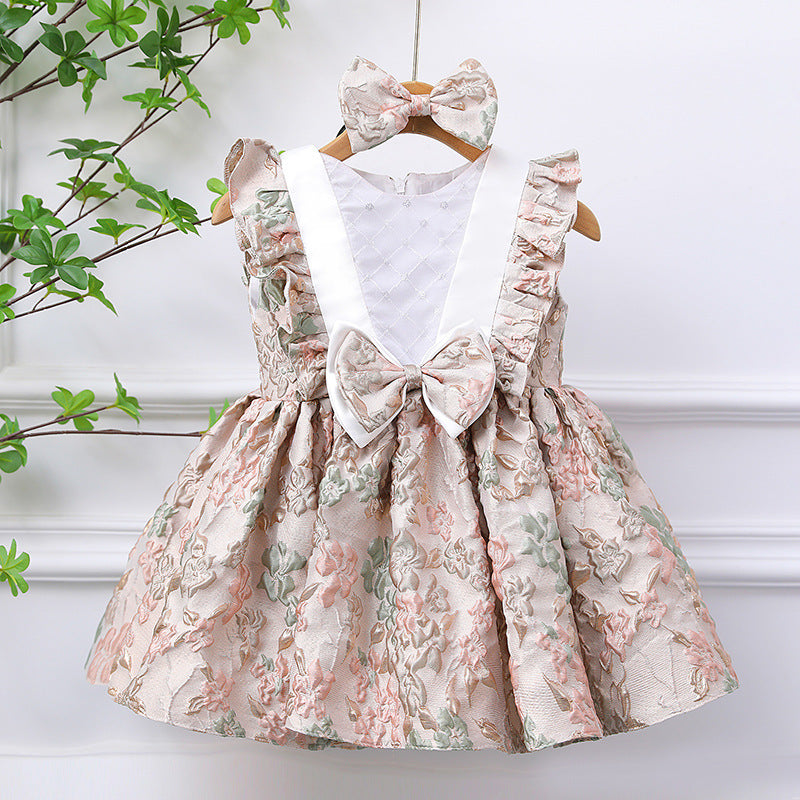 Cute Baby Girl Birthday Princess Dress Flower Girl Wedding Dress