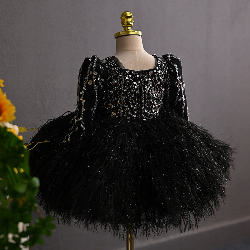Children's Birthday Dress Flower Girl Wedding Dress Girl Party Princess Dress