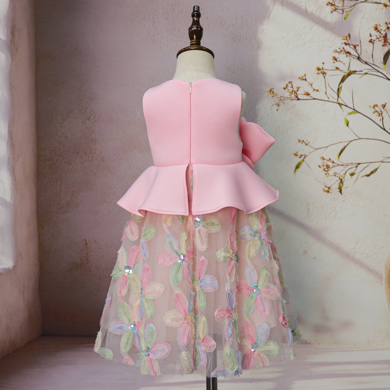 Children's Formal Dress Flower Girl Cute Dress Girl Birthday Princess Dress