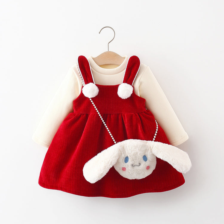 Girls Christmas Dresses Baby Girls Winter Warm Dresses