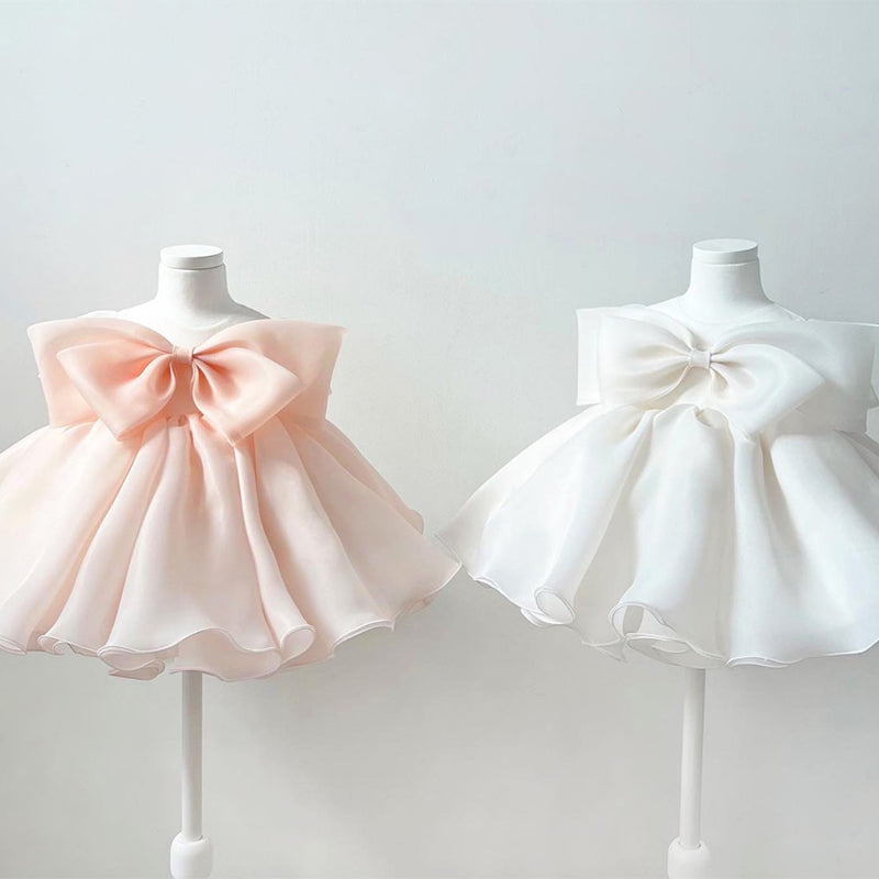 Cute Baby Girl Dress Christening Birthday Princess Dress