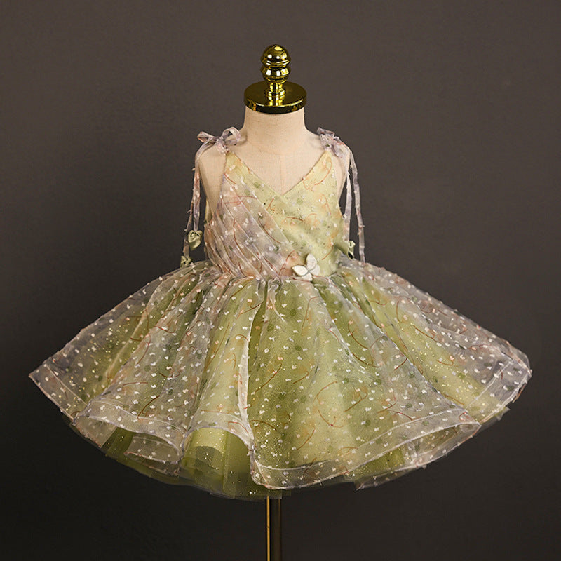 Cute Children's Birthday Dress Flower Girl Wedding Princess Dress