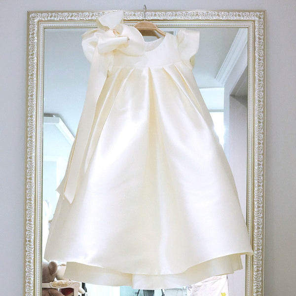 Cute Baby Girls Christening Dress Toddler Birthday Princess Dress