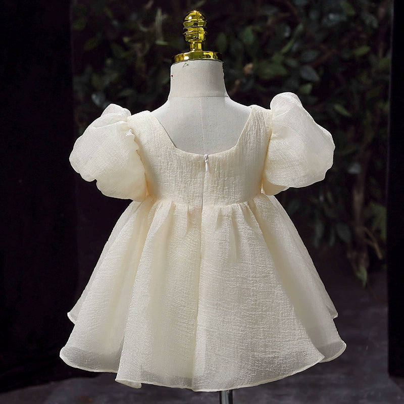 Elegant Baby Birthday Party Dress Toddler Prom Dress