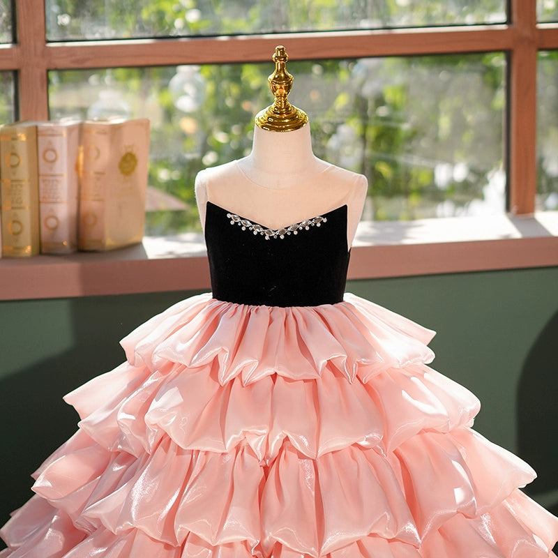 Girls Party Dresses Girls Birthday Long Princess Dress Girls Party Dresses Girls Birthday Long Princess Dress