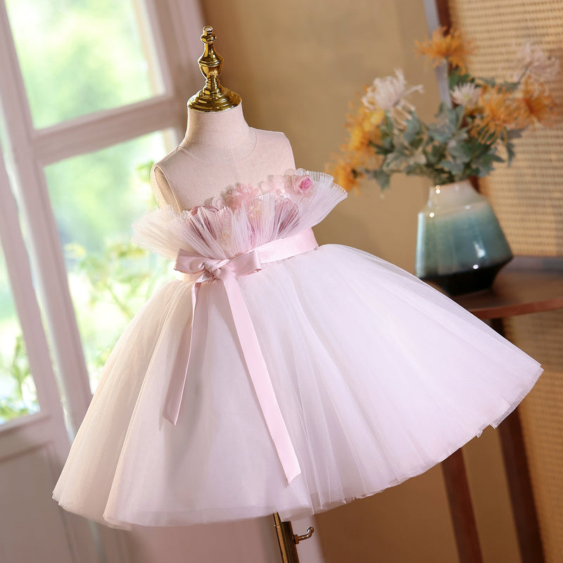 Girls Formal Communion Dress Flower Girl Wedding Princess Dress