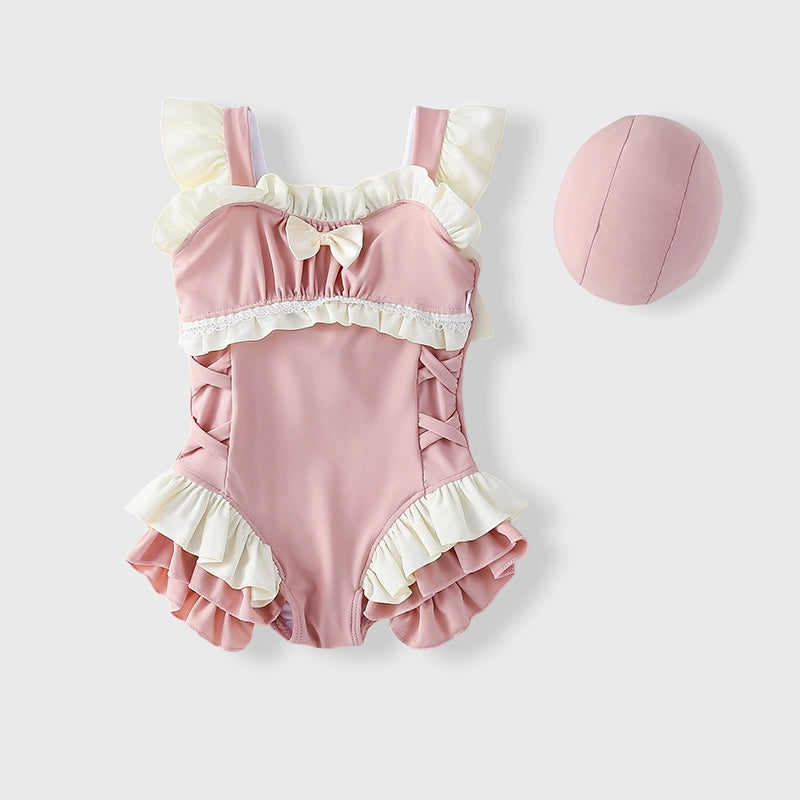 Summer Children's Swimsuit Girls Cute Princess Swimsuit