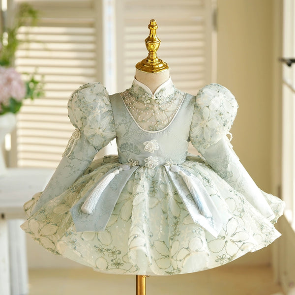 Children's Birthday Party Dress Girls Fluffy Princess Dress