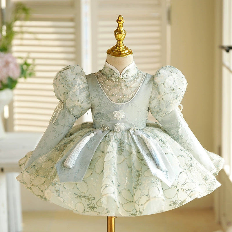 Children's Birthday Party Dress Girls Fluffy Princess Dress