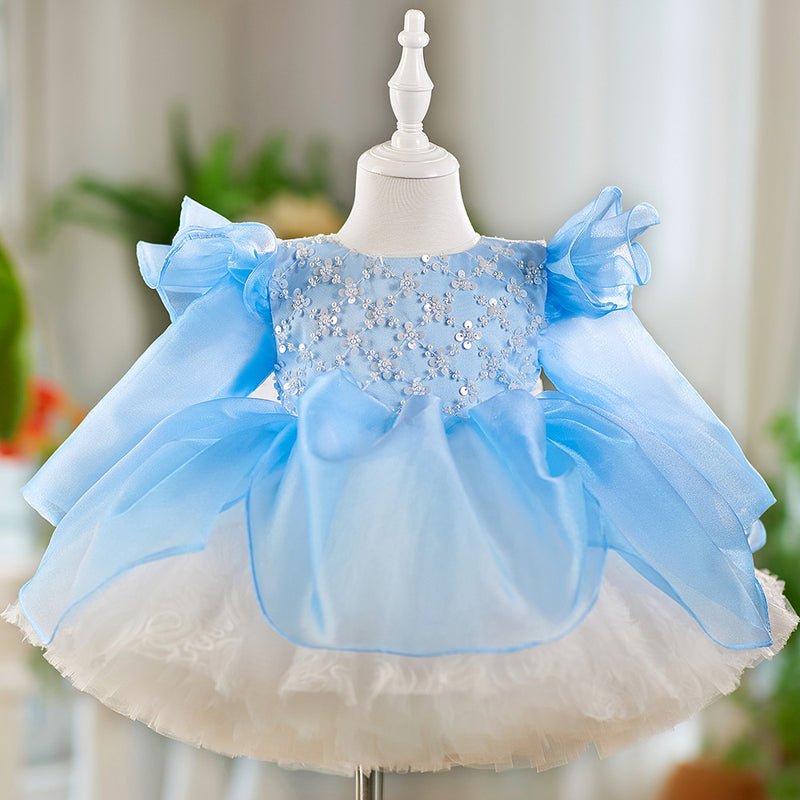 Girls Cute Birthday Dress Flower Girl Wedding Princess Dress