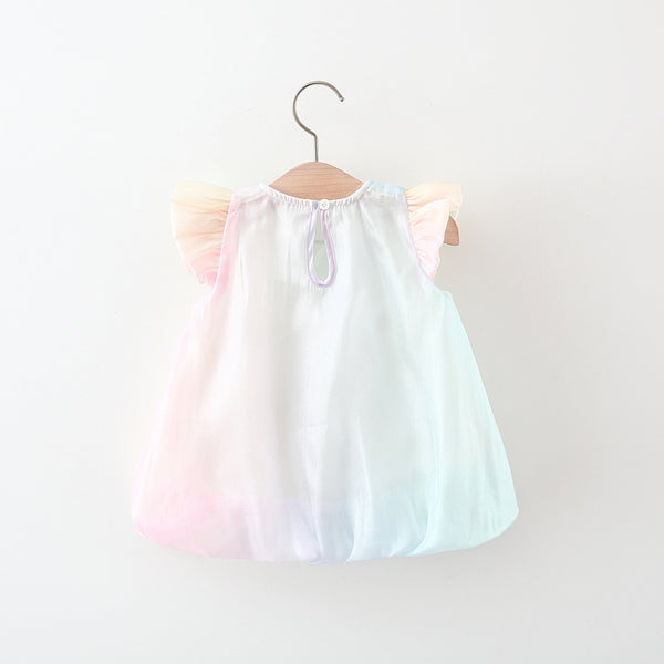 Summer Cute Baby Girl Sleeveless Princess Dress