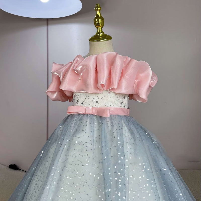 Children's Ball Gowns Girls' Birthday Princess Dresses Flower Girl Wedding Dresses
