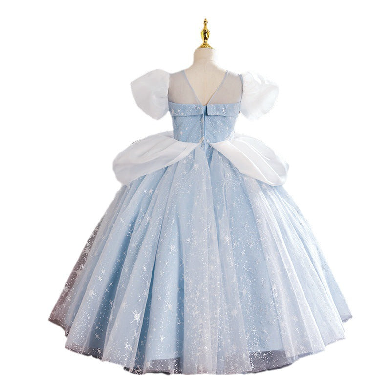 Sweet Baby  Girls Christening Dresses Puff Toddler Beauty Pageant Dress