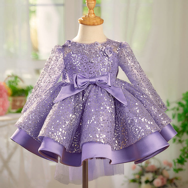 Girls Pageant Birthday Princess Dress Flower Girl Dresses