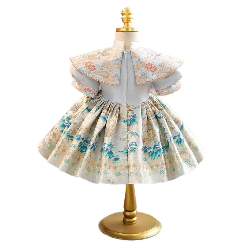 Girls Cute Birthday Dress Baby Girl Princess Dress