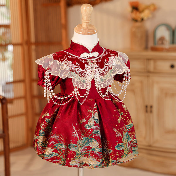 Cute Baby Girl Baptism Dresses Toddler Princess Dresses For Girls