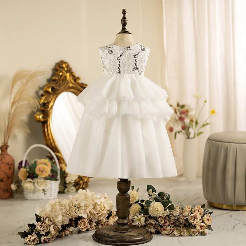 Baby Birthday Dress Flower Girl Wedding Princess Dress
