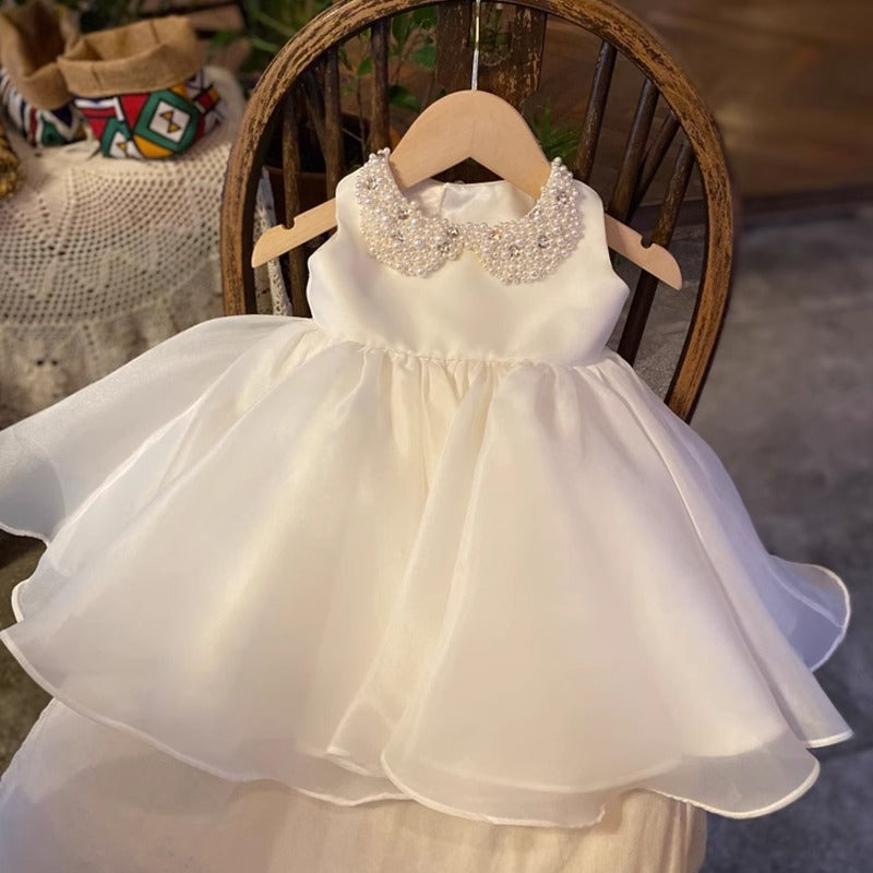 Flower Girl Puff Wedding Dress Children's Birthday Princess Dress