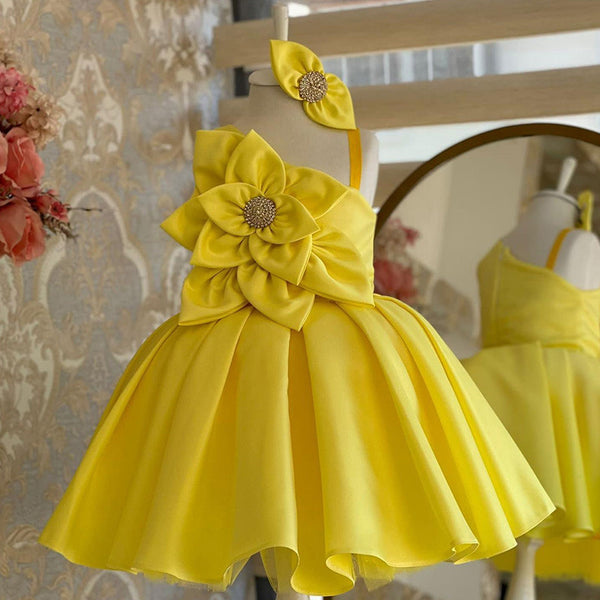 Girls Christmas Dresses Flower Beauty Pageant Dress Toddler  Birthday Princess Dress