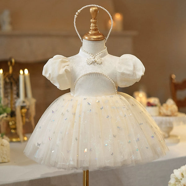 Girls' Communion Dresses Girls' Birthday Princess Dresses Flower Girl Wedding Dresses