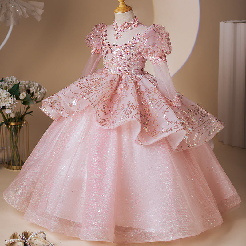 Girls Birthday Princess Dress Girls Pageant Dress Luxury Ball Gown Girls Birthday Princess Dress Girls Pageant Dress Luxury Ball Gown
