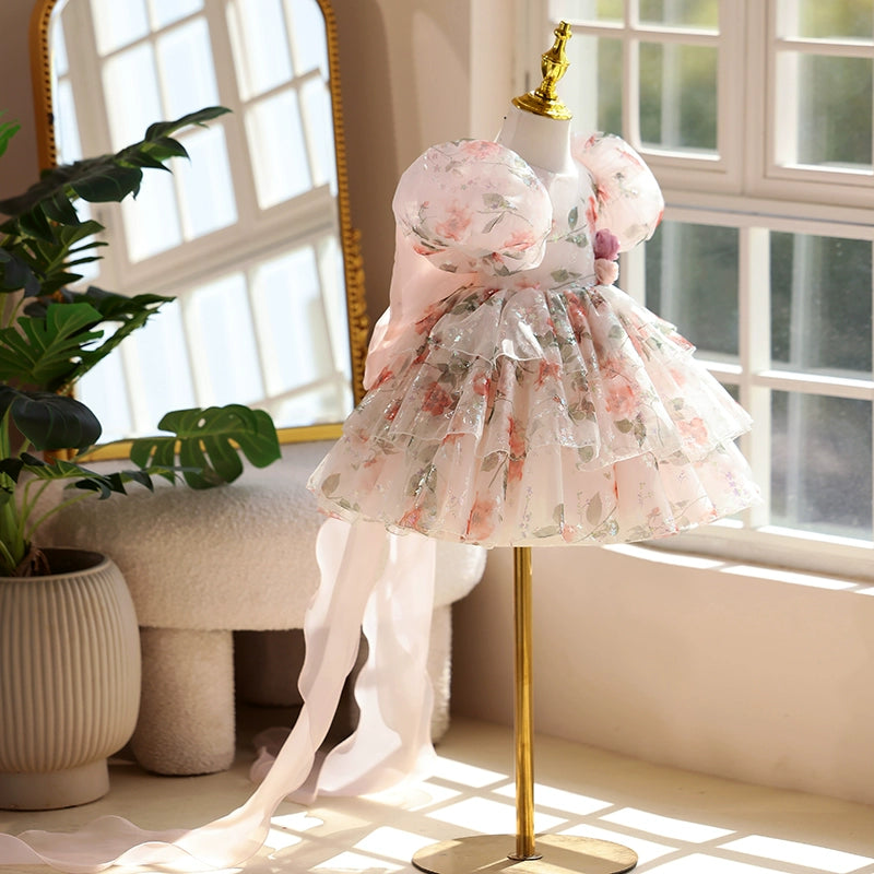 Children's Birthday Dress Girls Pageant Princess Dress