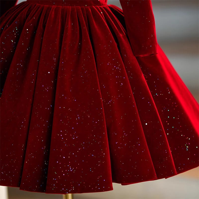 Girl Birthday Dresses Girl Christmas Princess Dresses Flower Girl Wedding Dresses