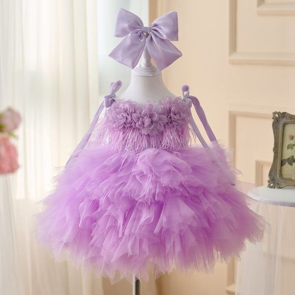 Girls Communion Princess Dress Baby Girl Birthday Dress