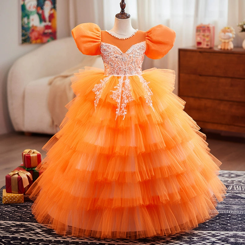 Girls Romantic Party Dress Christmas Princess Dress marryshe Girls Romantic Party Dress Christmas Princess Dress marryshe