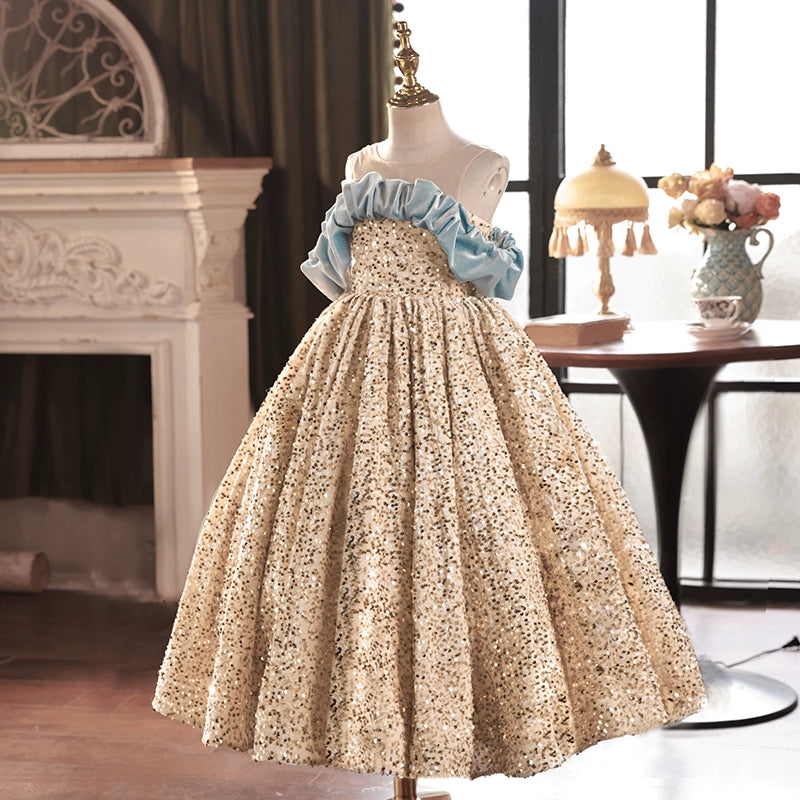 childrens party dresses sale Amazon.com: Dressy Daisy Girls' Sequin Wedding Flower Girls Tulle Dresses Pageant Gown Special Occasion Fancy Party Outfit Size 5 Green 428: Clothing, Shoes & Jewelry