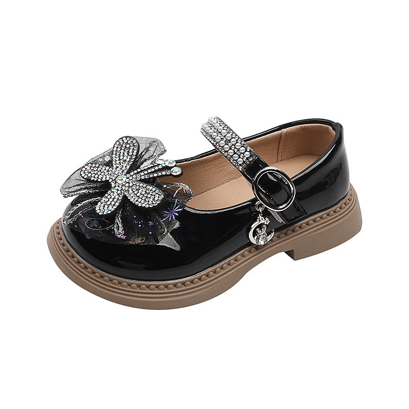 New Baby Girl Rhinestone Princess Shoes
