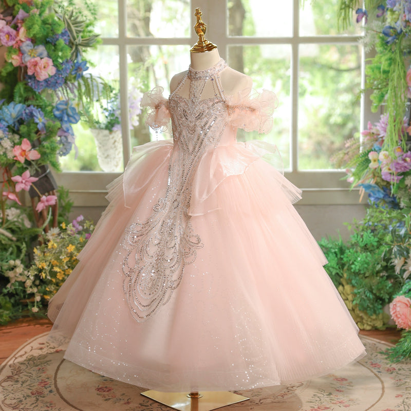 Girls Pageant Dresses Children's Party Princess Dresses Girls Birthday Dresses