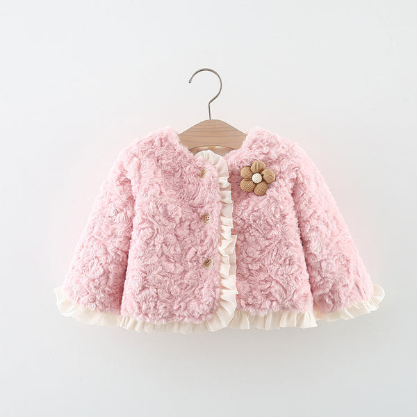 Cute Baby Girl Winter Jacket