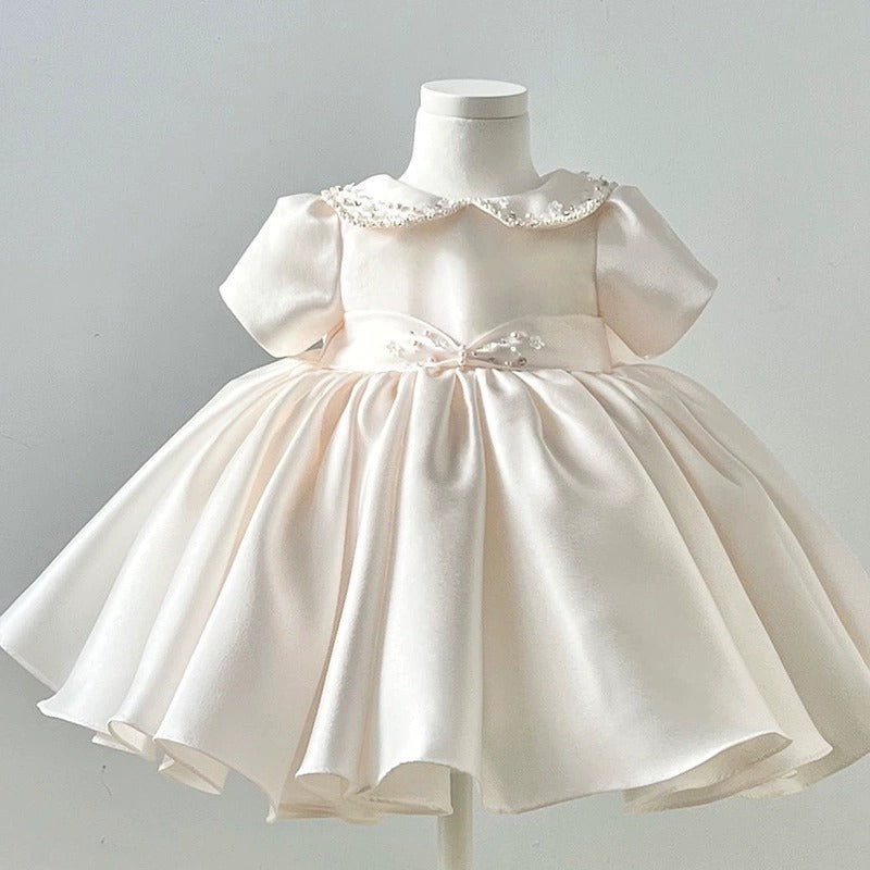 Girls First Communion Dress Children's Birthday Princess Dress Flower Girl Puff Dress