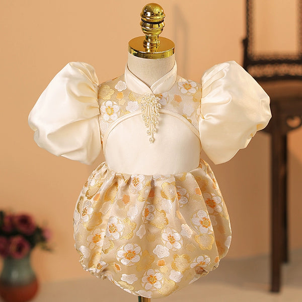 Cute Baby Girl Baptism Dress Toddler Birthday Christmas Princess Dress