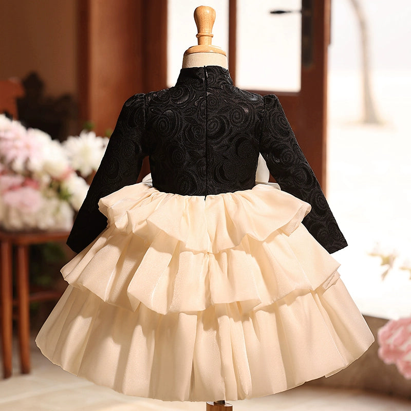 Flower Girl Christmas Dress Black Puffy Dress Toddler Birthday Page marryshe Flower Girl Christmas Dress Black Puffy Dress Toddler Birthday Page marryshe