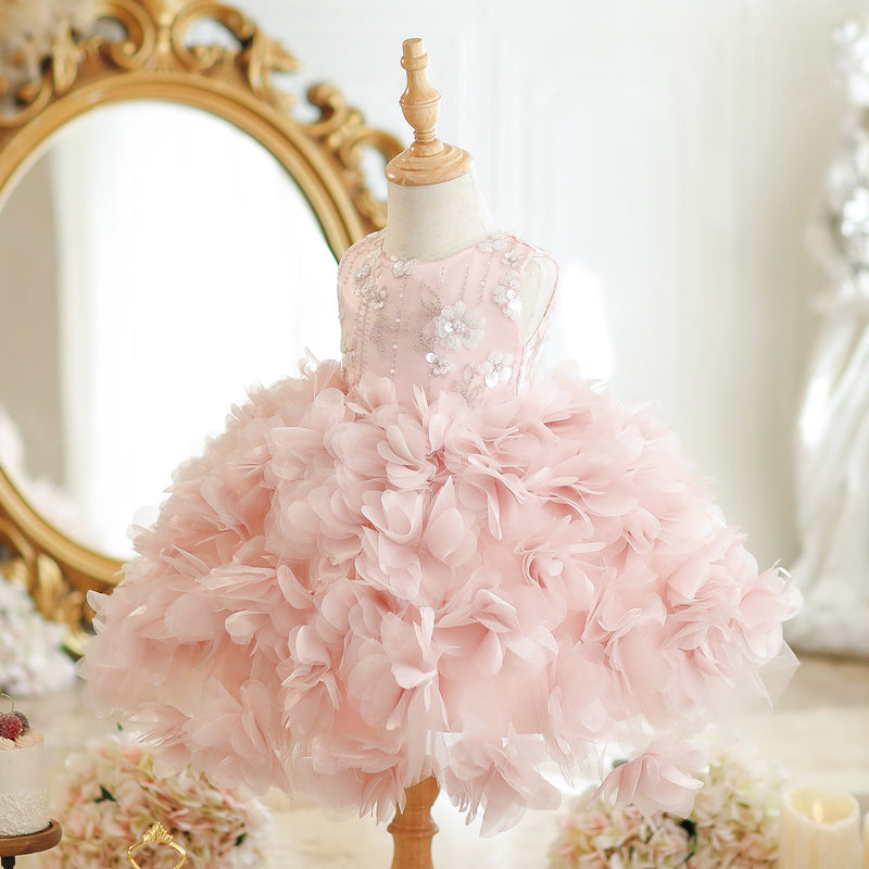 pink puffy dress Girl | Ana Girl Dress Pink this dress is guaranteed to turn heads and make you feel extraordinary Pink Prom Dresses A Line