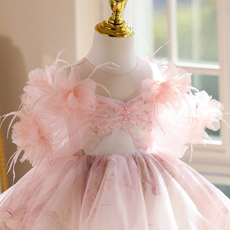 Children's Birthday Dresses Girls Prom Princess Dresses Girls Pageant Dresses