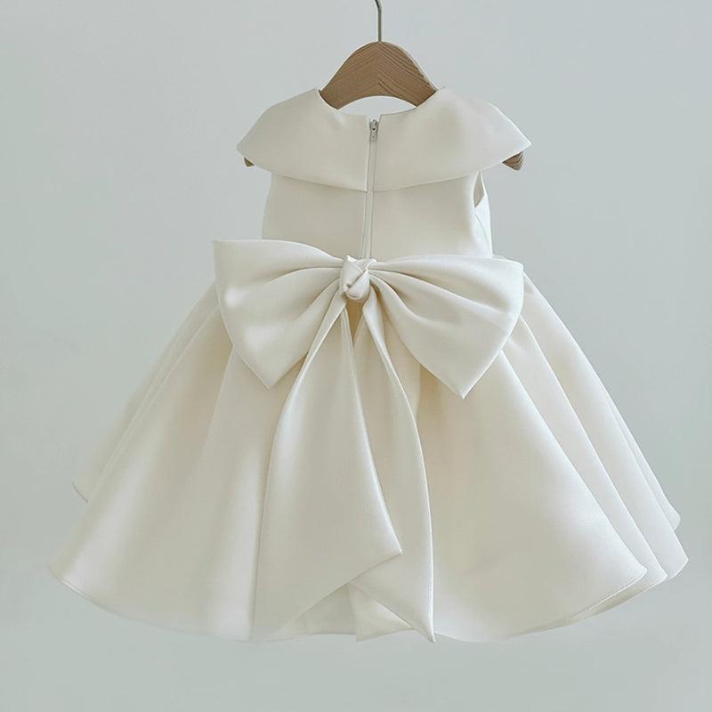 Baby Girl Communion Dress Girl Birthday Princess Dress Flower Girl Puff Dress