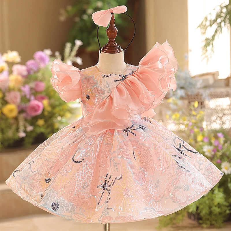 Girls Birthday Dress Children's Ball Princess Dress